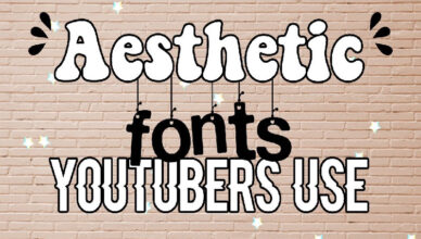 Aesthetic Fonts