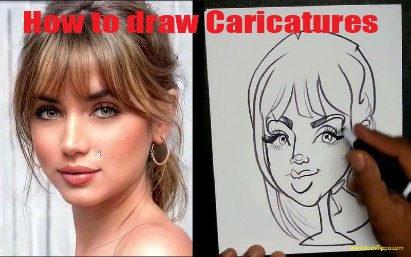 How to draw Caricatures